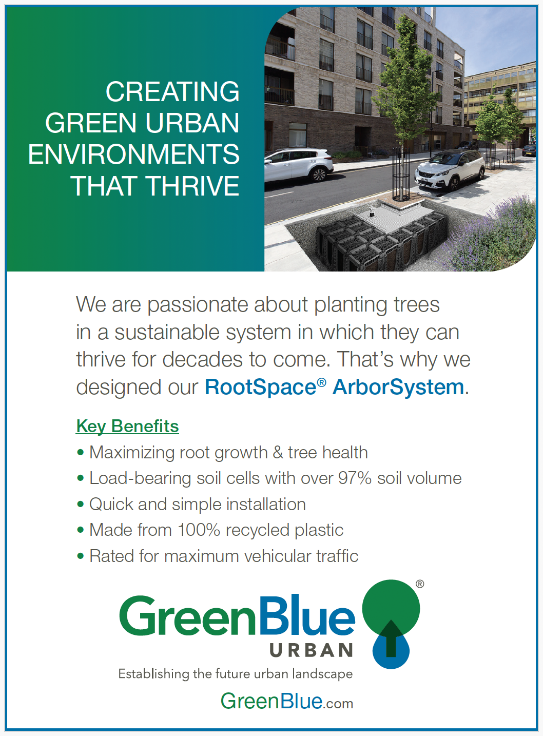 GreenBlue Urban Print Ad